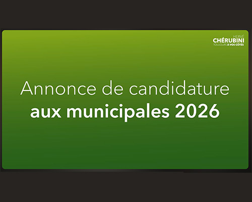 Municipales 2026 - Annonce candidature retour