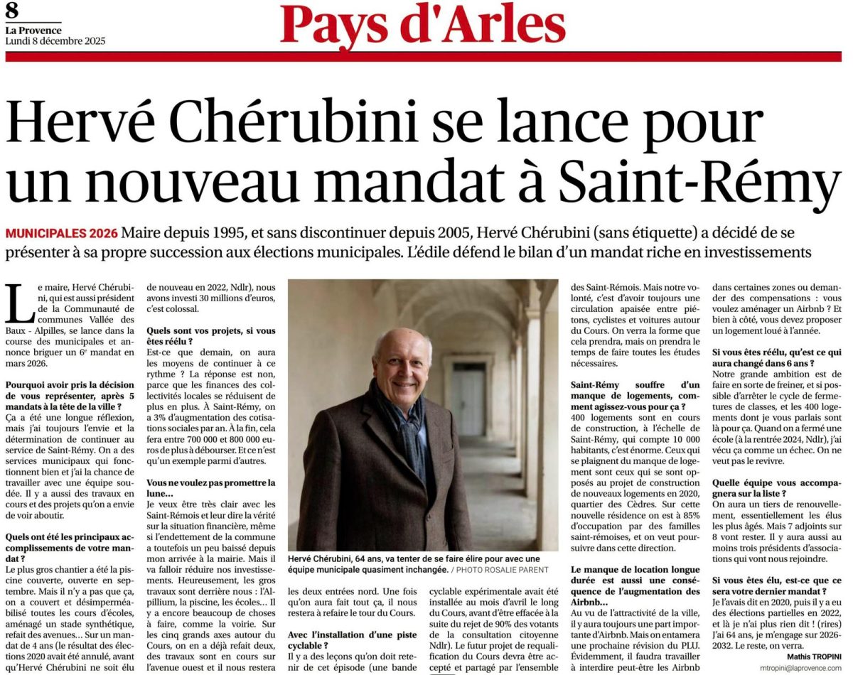 Article La Provence