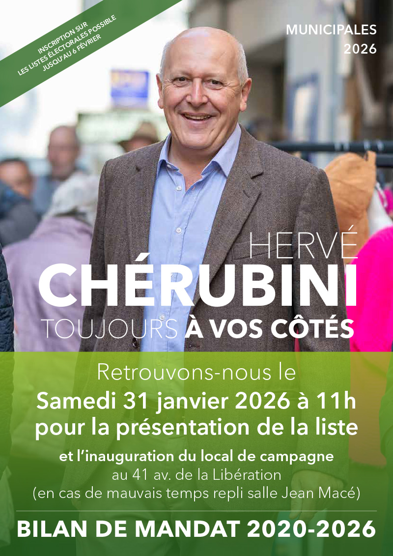 Bilan de mandat Hervé Chérubini