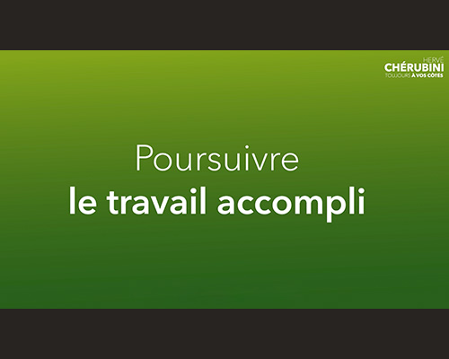 Poursuivre le travail accompli