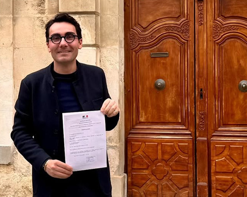 Enregistrement de la liste “Hervé Chérubini, toujours à vos côtés !”