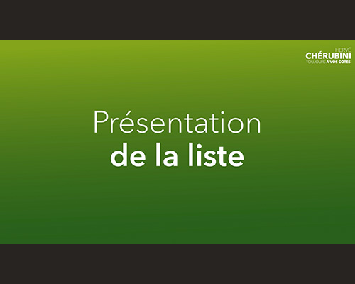 Présentation de la liste